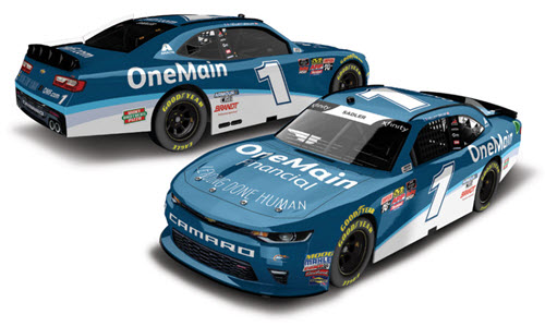 2018 Elliott Sadler NASCAR Diecast 1 One Main Financial 1:24 CWC Lionel Action ARC Color Chrome 99