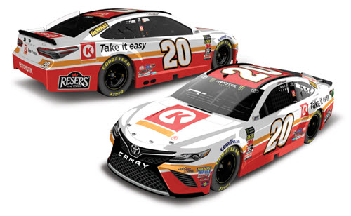 2018 Erik Jones NASCAR Diecast 20 Circle K CWC 1:24 Lionel Action ARC Color Chrome 99