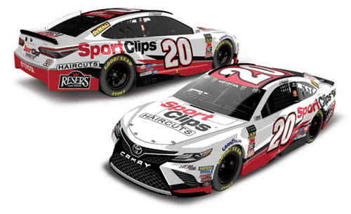 2018 Erik Jones NASCAR Diecast 20 Sport Clips Haircuts CWC 1:24 Lionel Action ARC Color Chrome 99