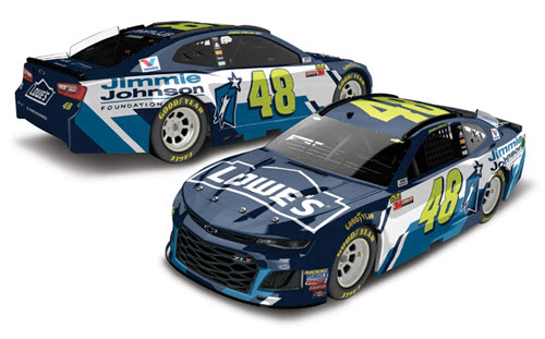 2018 Jimmie Johnson NASCAR Diecast 48 Foundation CWC 1:24 Lionel Action ARC Color Chrome 99