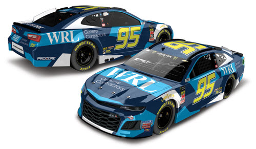 2018 Kasey Kahne NASCAR Diecast 95 WRL Contractors CWC 1:24 Lionel Action ARC Color Chrome 98