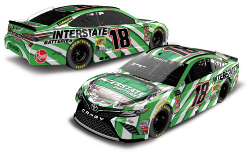 2018 Kyle Busch NASCAR Diecast 18 Interstate Batteries CWC 1:24 Lionel Action RCCA Elite Color Chrome 99