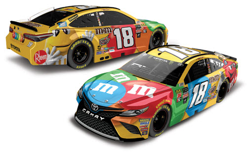 2018 Kyle Busch NASCAR Diecast 18 MnMs CWC 1:24 Lionel Action RCCA Elite Galaxy 98