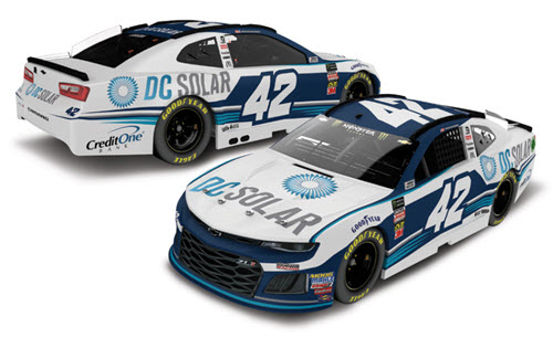 2018 Kyle Larson NASCAR Diecast 42 DC Solar 1:24 CWC Lionel Action RCCA Elite Galaxy 99