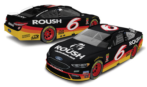 2018 Matt Kenseth NASCAR Diecast 6 Roush All Star CWC 1:24 Lionel Action ARC Color Chrome 98