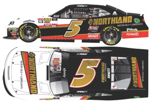 2018 Michael Annett NASCAR Diecast 5 Northland Oil CWC 1:24 Lionel Action ARC Color Chrome 99