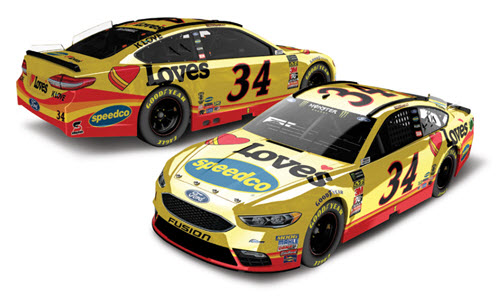 2018 Michael McDowell NASCAR Diecast 43 Loves Speedco 1:24 CWC Lionel Action ARC Color Chrome 98