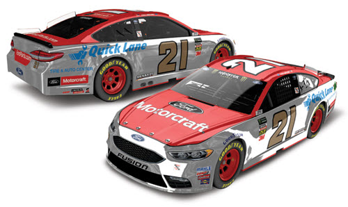 2018 Paul Menard NASCAR Diecast 21 Motorcraft CWC 1:24 Lionel Action RCCA Elite Liquid Color 98