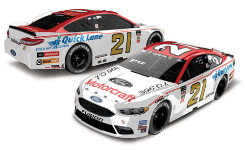 2018 Paul Menard NASCAR Diecast 21 Motorcraft Darlington Throwback Retro CWC 1:24 Lionel Action ARC Color Chrome 99