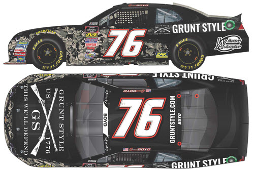 2018 Spencer Boyd NASCAR Diecast 76 Grunt Style CWC 1:64 Lionel Action ARC 99