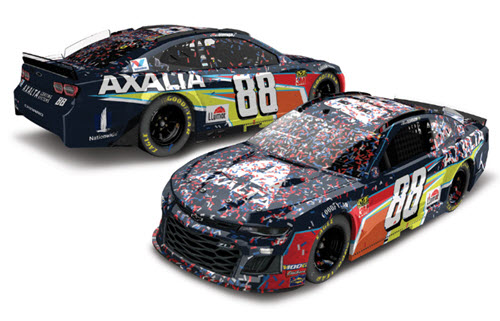 2019 Alex Bowman NASCAR Diecast 88 Axalta Chicago Chicagoland Win Raced Version CWC 1:24 Lionel Action RCCA Elite Color Chrome 96