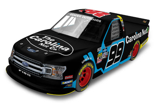 2019 Ben Rhodes NASCAR Diecast 99 Carolina Nut Truck Supertruck 1:64 Lionel Action ARC 99