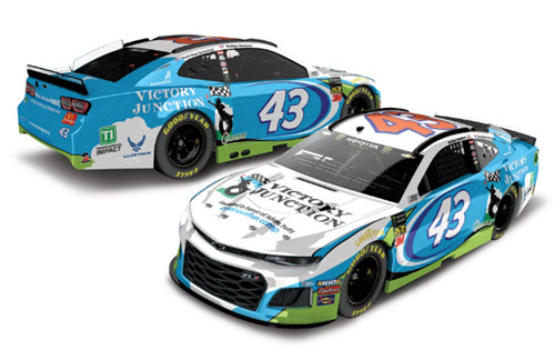 2019 Bubba Wallace NASCAR Diecast 43 Victory Junction CWC 1:24 Lionel Action RCCA Elite Color Chrome 98