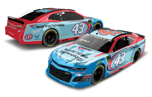 2019 Bubba Wallace NASCAR Diecast 43 World Wide Technology CWC 1:24 Lionel Action ARC Color Chrome 99