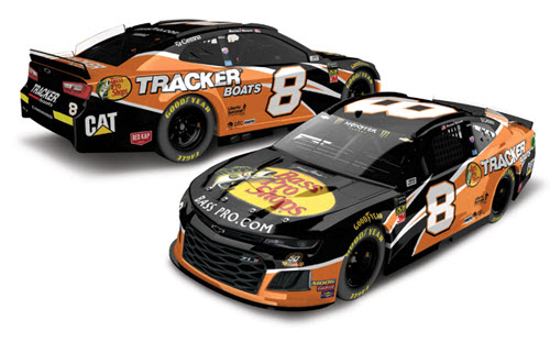 2019 Daniel Hemric NASCAR Diecast 8 Bass Pro Shops CWC 1:24 Lionel Action ARC Color Chrome 99
