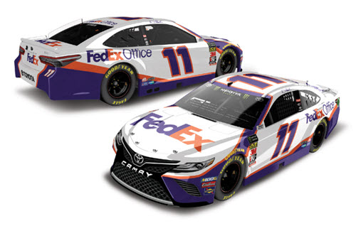 2019 Denny Hamlin NASCAR Diecast 11 FedEx Office CWC 1:24 Lionel Action ARC Color Chrome 99