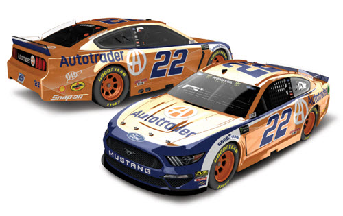 2019 Joey Logano NASCAR Diecast 22 Autotrader Auto Trader CWC 1:24 Lionel Action ARC Color Chrome 98