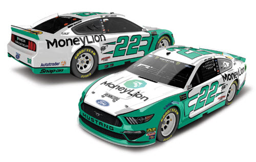2019 Joey Logano NASCAR Diecast 22 Money Lion CWC 1:24 Lionel Action ARC Color Chrome 99