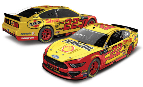 2019 Joey Logano NASCAR Diecast 22 Shell Pennzoil Daytona Gander Duel Win Raced Version CWC 1:24 Lionel Action RCCA Elite Liquid Color 96