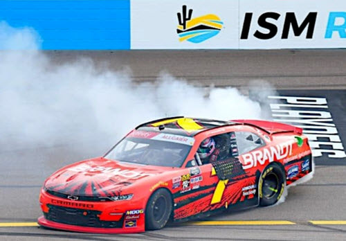 2019 Justin Allgaier NASCAR Diecast 7 Brandt Phoenix ISM Win Raced Version CWC 1:24 Lionel Action ARC 96