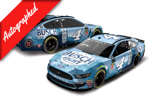 2019 Kevin Harvick NASCAR Diecast 4 Busch Light CWC 1:24 Lionel Action RCCA Elite Color Chrome Autographed 99