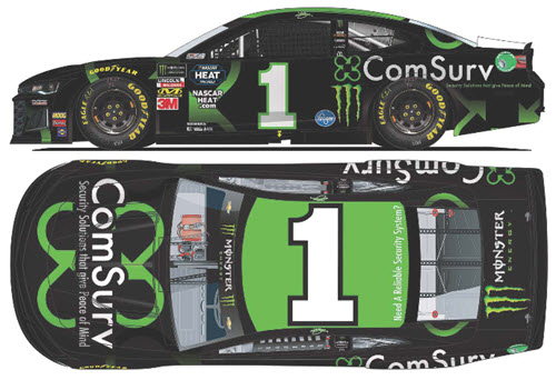 2019 Kurt Busch NASCAR Diecast 1 ComSurv Com Surv CWC 1:24 Lionel Action ARC Color Chrome 99