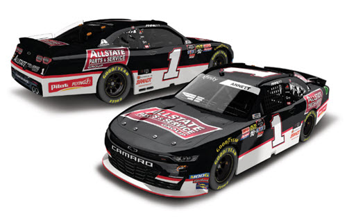 2019 Michael Annett NASCAR Diecast 1 Allstate Parts Service Group CWC 1:24 Lionel Action ARC Autographed 99
