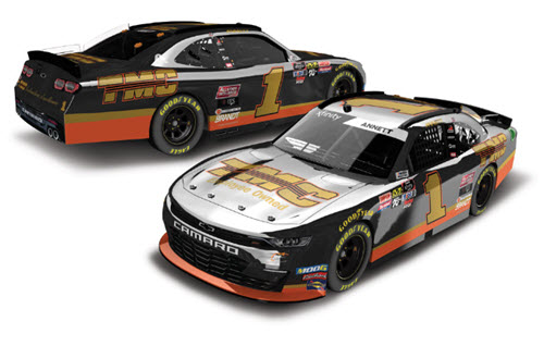 2019 Michael Annett NASCAR Diecast 1 TMC Transportation CWC 1:24 Lionel Action ARC Color Chrome 99