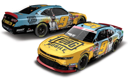 2019 Noah Gragson NASCAR Diecast 9 PubG Mobile 1:64 Lionel Action ARC 99