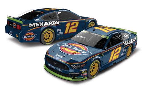 2019 Ryan Blaney NASCAR Diecast 12 Dickies CWC 1:64 Lionel Action ARC 98