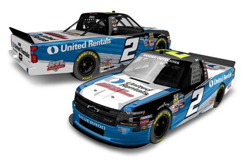 2019 Sheldon Creed NASCAR Diecast 2 United Rentals Truck Supertruck 1:64 Lionel Action ARC 99