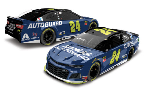2019 William Byron NASCAR Diecast 24 Hendrick Autoguard CWC 1:24 Lionel Action RCCA Elite Color Chrome 99