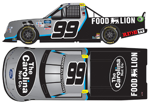 2020 Ben Rhodes NASCAR Diecast 99 Carolina Nut Truck Supertruck 1:24 Lionel Action ARC 99