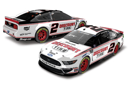 2020 Brad Keselowski NASCAR Diecast 2 Discount Tire All Star 1:64 Lionel Action ARC 98