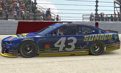 2020 Bubba Wallace NASCAR Diecast 43 Sunoco iRacing CWC 1:64 Lionel Action ARC 99