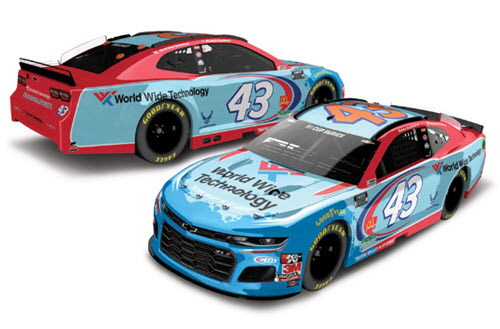2020 Bubba Wallace NASCAR Diecast 43 World Wide Technology CWC 1:24 Lionel Action ARC Color Chrome 98