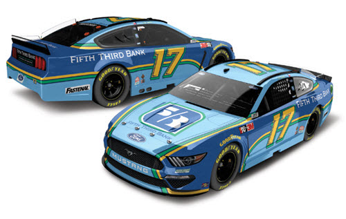 2020 Chris Buescher Diecast 17 Fifth Third Bank 5th 3rd CWC 1:24 Lionel Action RCCA Elite 99