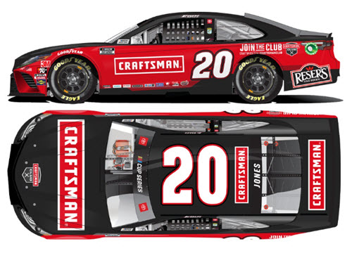 2020 Erik Jones NASCAR Diecast 20 Craftsman All Star CWC 1:64 Lionel Action ARC 99