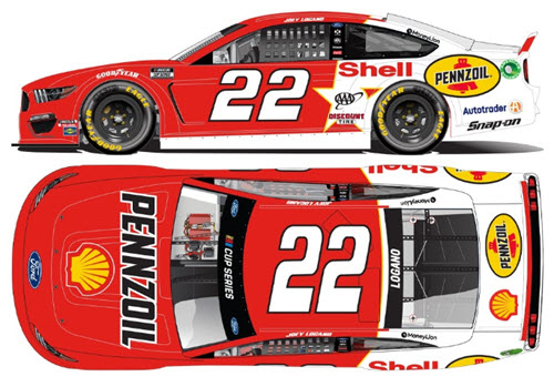 2020 Joey Logano NASCAR Diecast 22 Pennzoil Darlington Retro Throwback CWC 1:24 Lionel Action RCCA Elite Liquid Color 99
