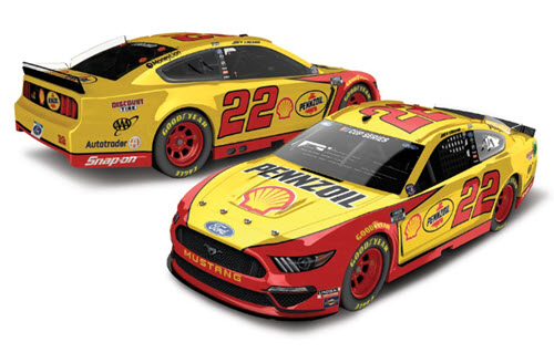 2020 Joey Logano NASCAR Diecast 22 Shell Pennzoil All StarCWC 1:24 Lionel Action ARC Light Up 98