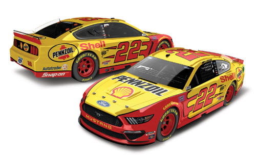 2020 Joey Logano NASCAR Diecast 22 Shell Pennzoil CWC 1:24 Lionel Action RCCA Elite Color Chrome 99