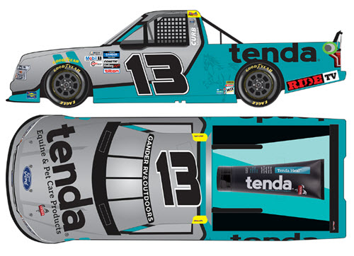 2020 Johnny Sauter NASCAR Diecast 13 Tenda Heal Truck 1:24 Lionel Action ARC 99
