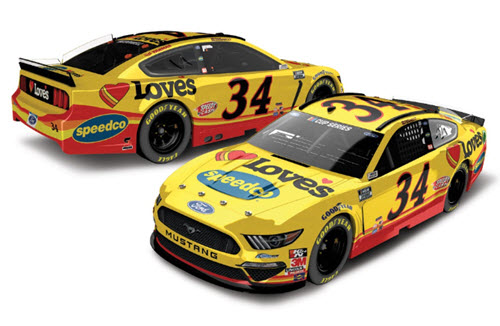 2020 Michael McDowell NASCAR Diecast 34 Loves Speedco 1:24 CWC Lionel Action ARC Color Chrome 99