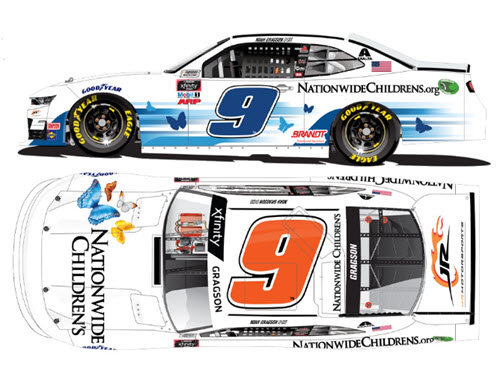 2020 Noah Gragson NASCAR Diecast 9 Nationwide Childrens Hospital 1:24 Lionel Action ARC Color Chrome 99