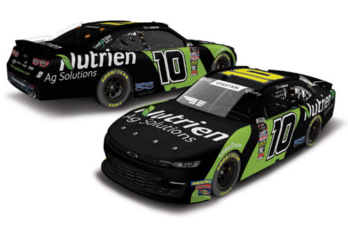 2020 Ross Chastain NASCAR Diecast 10 Nutrien Ag 1:24 CWC Lionel Action ARC Color Chrome 99