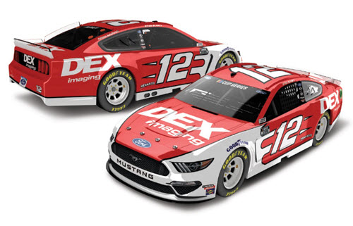 2020 Ryan Blaney NASCAR Diecast 12 DEX Imaging CWC 1:24 Lionel Action RCCA Elite Liquid Color 98