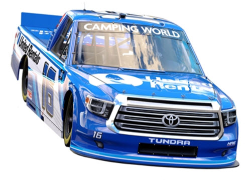 2021 Austin Hill NASCAR Diecast 16 United Rentals Truck 1:64 Lionel Action ARC 99