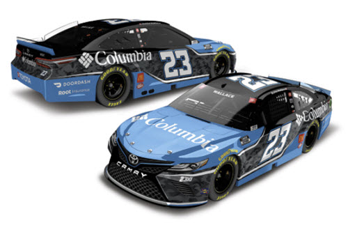 2021 Bubba Wallace NASCAR Diecast 23 Columbia CWC 1:24 Lionel Action RCCA Elite Color Chrome 98