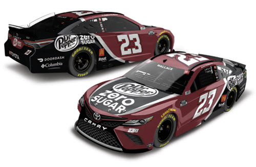 2021 Bubba Wallace NASCAR Diecast 23 Dr Pepper Zero Sugar CWC 1:24 Lionel Action RCCA Elite Liquid Color 99