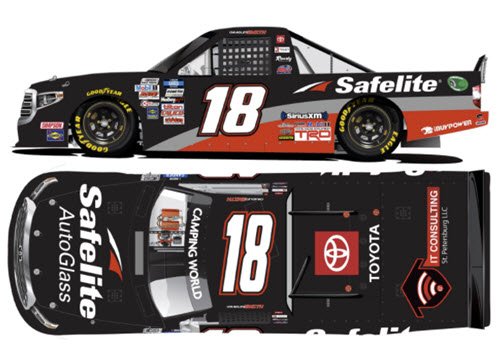 2021 Chandler Smith NASCAR Diecast 18 Safelite Auto Glass Silverado Truck 1:64 Lionel Action ARC 99